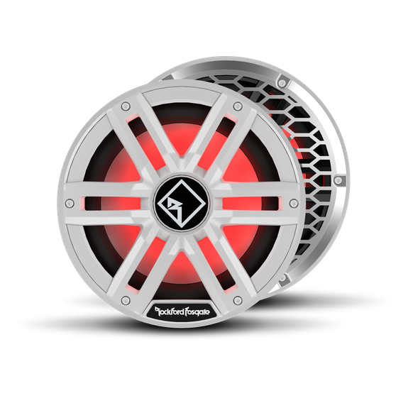 Rockford Fosgate M2D2-10S M2 10 Inch Marine Subwoofer Sealed 4 Ohm DVC White