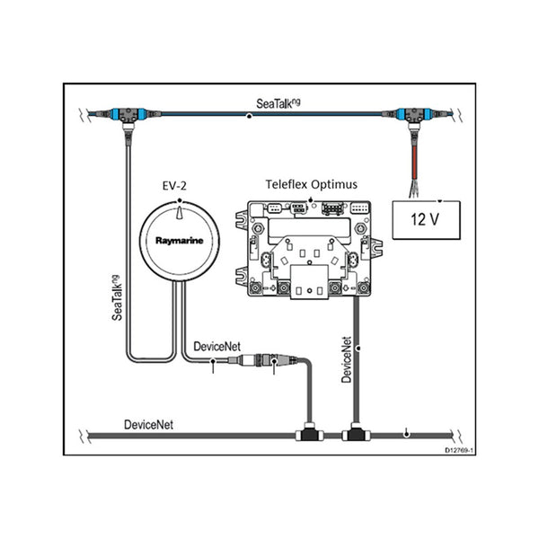 Raymarine T70164 EV-DBW Evolution Autopilot for Drive-by-Wire System