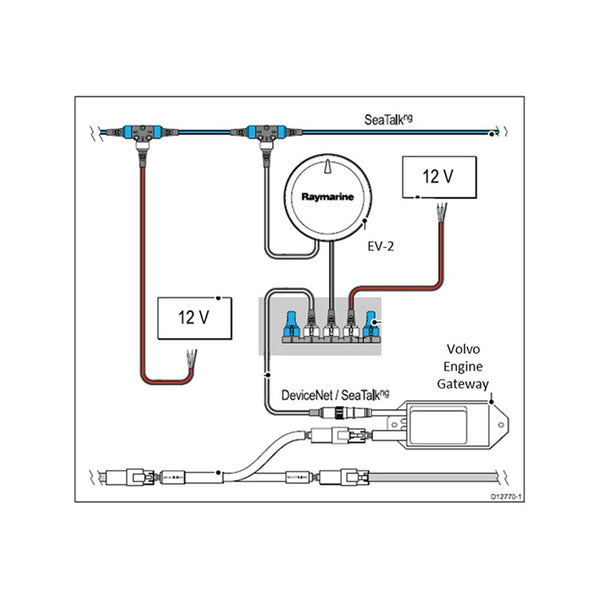 Raymarine T70164 EV-DBW Evolution Autopilot for Drive-by-Wire System